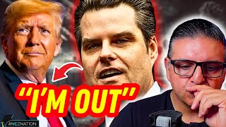 🚨BREAKING Matt Gaetz WITHDRAWS Nomination as Trumps Attorney General WTF HAPPENED [upl. by Ynittirb]