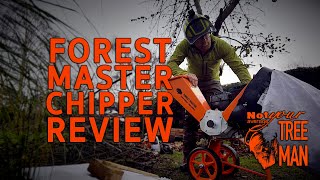 Forest Master Chipper Review amp Cherry Reduction [upl. by Asilam]