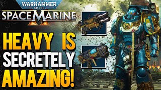 Space Marine 2  So I Tried The Max HEAVY Build Pros Be Using in Ruthless  Best Heavy Max LVL Build [upl. by Rramed]