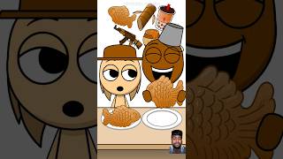 sprunki Brown Color Mukbang shorts youtubeshorts foryou [upl. by Doggett]