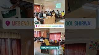 MES English Medium School and Junior College ShirwalHTML Programming practical performed by std8th [upl. by Iror]