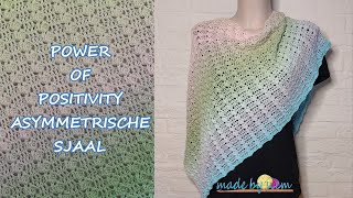 POWER OF POSITIVITY ASYMMETRISCHE SJAAL  HAKEN  TUTORIAL  NEDERLANDS [upl. by Giamo]