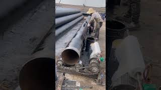 Tar anti corrosion pipe coating [upl. by Eirojam]