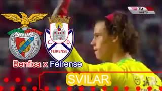 4 GRANDES DEFESAS SVILAR  Ao vivoBTV  FHD  Benfica x Feirense  10j Liga Portuguesa [upl. by Claybourne]