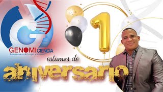 PRIMER ANIVERSARIO GENOMICIENCIA [upl. by Hallett]