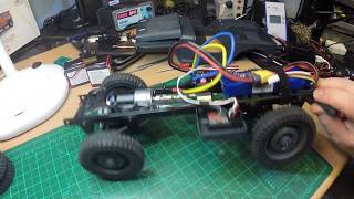 370 Gearmotor and Metal Transfercase Test for Willys Jeep WPL JJRC and MN Trucks [upl. by Map]