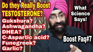 TRUTH ABOUT TESTOSTERONE BOOSTERS  BOOST FAQ7  Watch all episodes on DrEducation FAQs [upl. by Nilat]