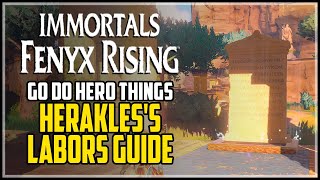 Remember Herakless Labors Fenyx Rising Go Do Hero Things Quest [upl. by Adniles140]