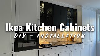 How to install ikea kitchen cabinets  Install yourself amp save money 👍 Ikea Metod system  Axstad [upl. by Aliban]