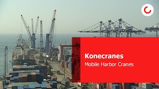 Mobile Harbor Cranes in Container Handling [upl. by Sorci70]