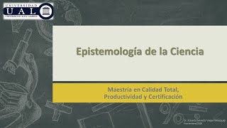 Epistemología de la Ciencia [upl. by Doi206]