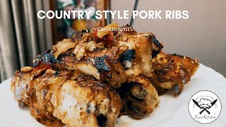 PORK RIBS  Country Style  EesyKitchenTV [upl. by Elicec]