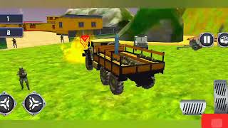 Truck game 3Dtruck wala gameArmy truck 🚒Truck new gameplay [upl. by Cassondra]