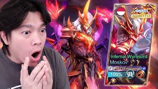 Review Skin All Star Moskov Rp 1 Juta Gila Efeknya Serem Abis  Mobile Legends [upl. by Crowell]