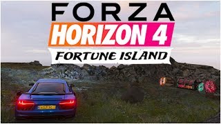 HOW TO SOLVE THE 3 STAR RIDDLE amp FIND THE 5TH TREASURE  Forza Horizon 4 Fortune Island Gameplay [upl. by Melleta]