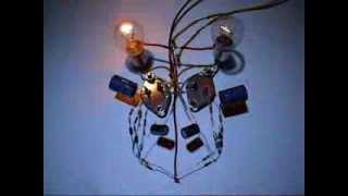 POWER flipflop with 2N3055 ONLY  Circuit diagram Astable oscillator NEW Bias [upl. by Laet406]