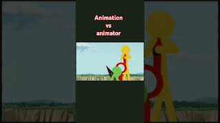 animation vs animator stickman [upl. by Ruddy]