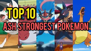 TOP 10 POKEMON TERKUAT ASH  BY 24ANIME [upl. by Gladi]