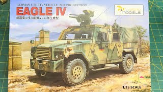 Vespid models Eagle IV German UTV 135 scale unboxing [upl. by Gannie]