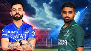 BABAR AZAM VS VIRAT KOHLI BATTING IN RC SWIPE cricket [upl. by Gebler]