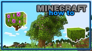 How to Get Azaleas and Azalea Trees 118  Easy Minecraft Tutorial [upl. by Zetrok891]