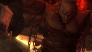 Kratos Vs Atlas  How to get Atlass Quake  God of War 2 PS5 Remastered Cutscene godofwar gaming [upl. by Gilberto]