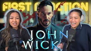 HE IS SO SAVAGE 👊🏻  First Time Watching JOHN WICK With My Fiancée💥 [upl. by Bryna]