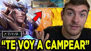 ⚠️ ¡ME SNIPEAN LA PARTIDA PERO MI GAREN LES CALLO LA BOCA A TODOS 💥  League of Legends 🔥 [upl. by Perpetua441]