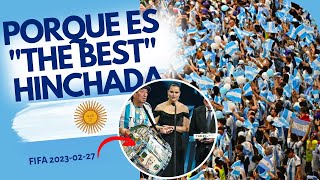 Mejor video para la mejor hinchada del mundo premio The Best FIFA 2023 [upl. by Assilav]