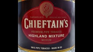 🇩🇪🇺🇸 Pfeife rauchen  Chieftain‘s »Highland Mixture 2008«  Pipe Tobacco Pfeifentabak Pipe Smoking [upl. by Fante]