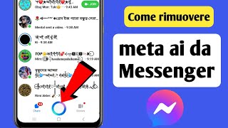 Come rimuovere Meta Ai da Messenger  Rimuovi opzione Chat Meta Ai da Messenger aggiornamento 2024 [upl. by Allyn]