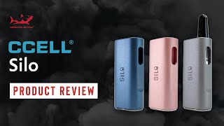 CCELL SILO Vape Battery Demo Review [upl. by Eemyaj]