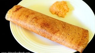 Dosa recipe  Easy Dosa batter recipeHow to make dosa batter using rice flour [upl. by Parik850]