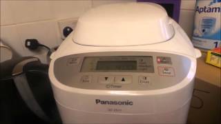 Panasonic SD2511 Breadmaker Review [upl. by Nevs]