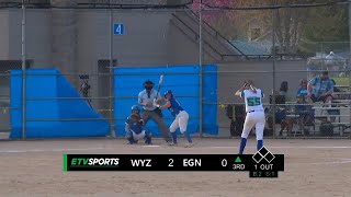 Game Highlights Eagan Softball vs Wayzata Round Robin May 1 2021 [upl. by Sapowith21]