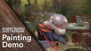 Photoshop Dice and Robert talk about painting demo  Tonko School 014 [upl. by Halla404]