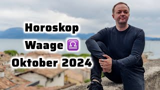 Horoskop  WAAGE  Oktober 2024  horoskop waage sternzeichen astrologie [upl. by Isa]