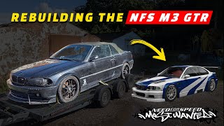 SACRIFICING this car to build the NFS M3 GTR [upl. by Hayidah558]