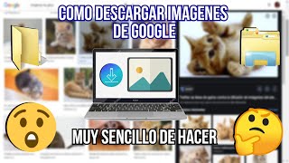 Como descargar imagenes de google en PC 2021✅ [upl. by Ashlee]