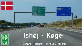 Denmark E20 Ishøj  Køge [upl. by Marv164]