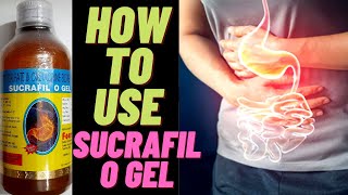 sucrafil O gel use in Hindi benefits how to use sucrafil O syrup side effect [upl. by Heer232]