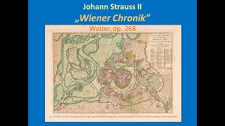 quotWiener Chronikquot  Johann Strauss II Walzer op 268 [upl. by Verla]