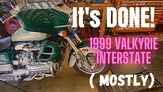 1999 Valkyrie Interstate repairs are DONE mostly Video 3 [upl. by Gaul72]