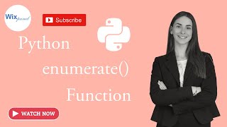 Python enumerate Function [upl. by Spindell]