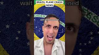 Brazil Plane Crash News [upl. by Nnylyak]