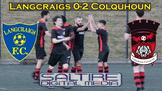 HIGHLIGHTS Langcraigs 02 Colquhoun United  GGPAFL Division 2  191122 [upl. by Bethany713]