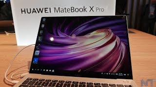 MWC 2019  prise en main du Huawei MateBook Pro X [upl. by Bealle]