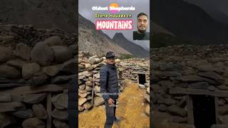 Life in mountain nature travel explore shepherd makan village shelter allah quran muhammad [upl. by Arette]