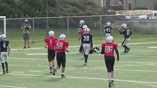 MRFL u13 PeeWee Chateauguay Raiders vs Lakeshore Cougars 2023 [upl. by Imogen]