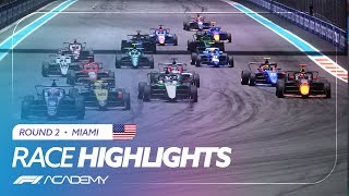 F1 Academy Race Highlights  2024 Miami [upl. by Cavanaugh]